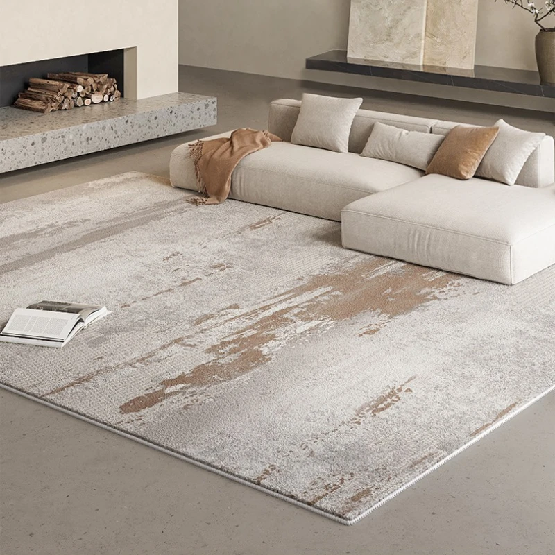 

Nordic Style Carpets for Living Room Light Luxury Bedroom Decor Large Plush Fluffy Soft Cloakroom Floor Mat Home Thick Plush Rug