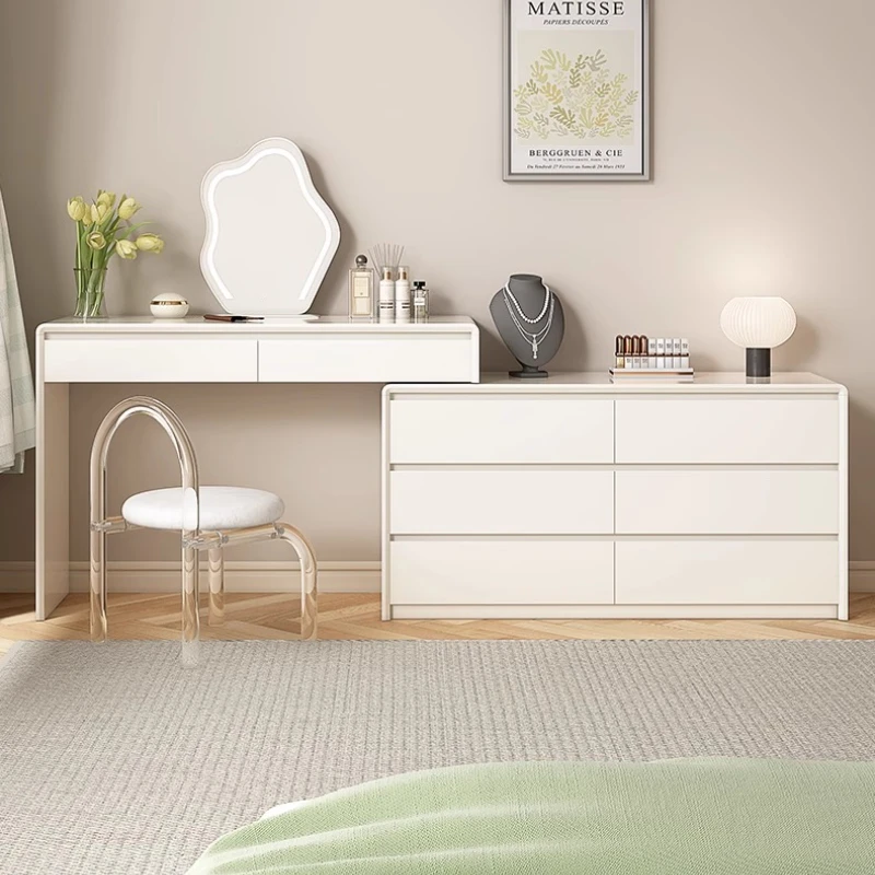 Tocador Archivadores Maquillaje Muebles de salón Maquillaje barato Tocador blanco Mesa de maquillaje para niñas Tocador para el hogar Tocador