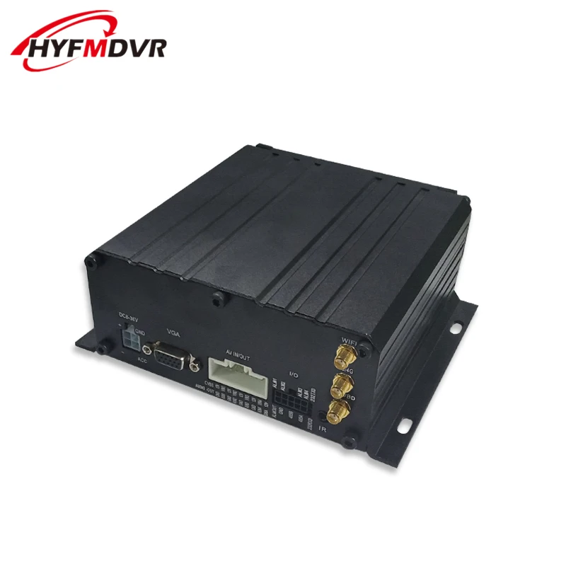 HYF 4G GPS WIFI 1080P MDVR 4 Hard Disk Vehicle Video Recorder 2 Million Pixel AHD Driving Record Monitoring Equipment Mobile DVR