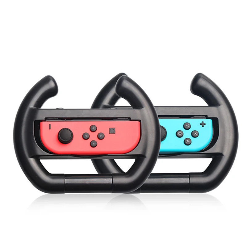 

For Switch Joy-Con Small Handle Steering Wheel Game Component Video Game Controller Enhanced Feel Dropshipping