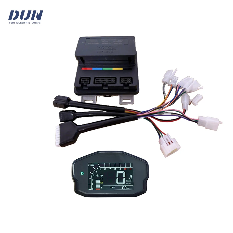 EM30S VOTOL 35A 500W-1.5KW Sine Wave Scooter ECU Controller with Display For Mid-drive In-Wheel Hub Motor