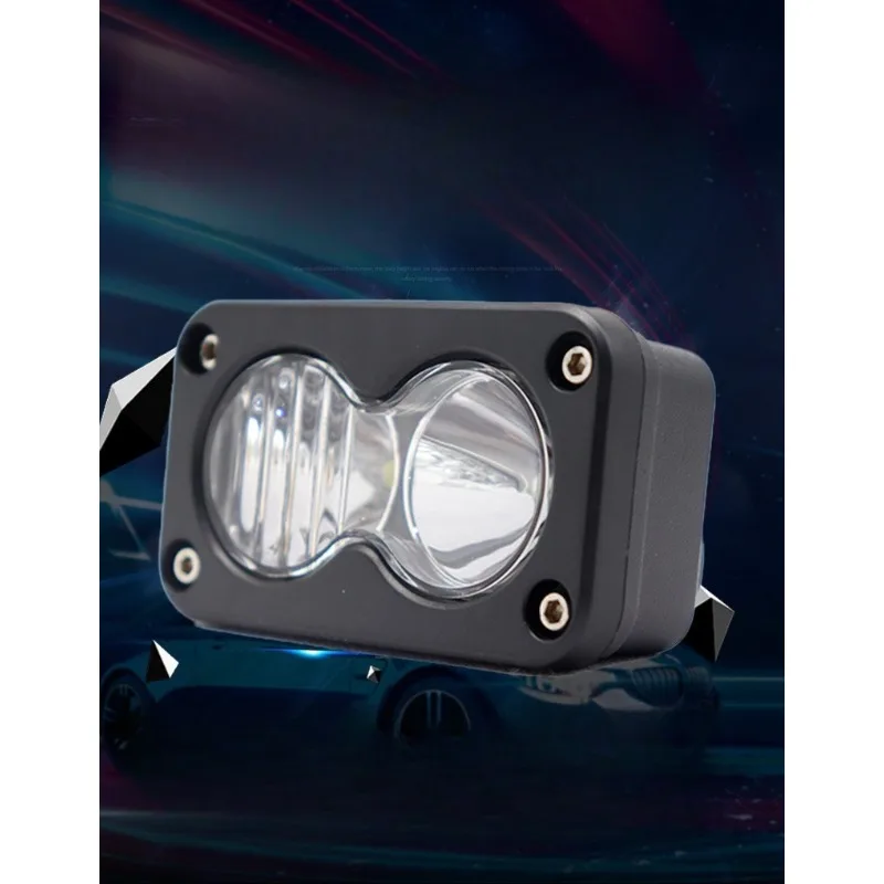 Motorcycle Headlight for Motorcycle 20W Waterproof Yellow LED Pod Combo Headlight Switch Spot Flood
