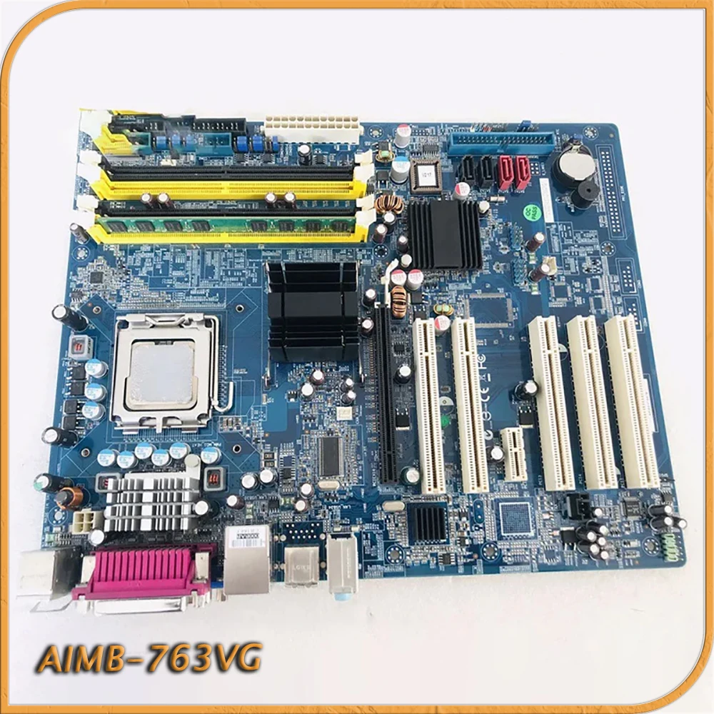 

AIMB-763 AIMB-763VG для Advantech Industrial системная плата DDR2 775 с одним сетевым портом