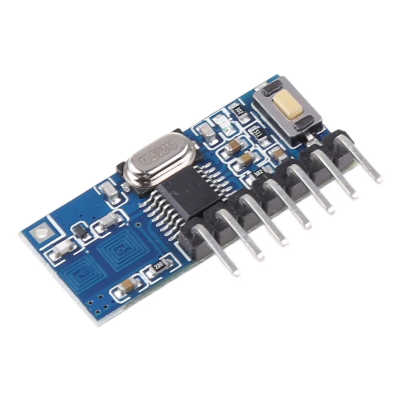 433 MHz RF Code Learning Receiver Module 1527 Wireless 4 Output Channel