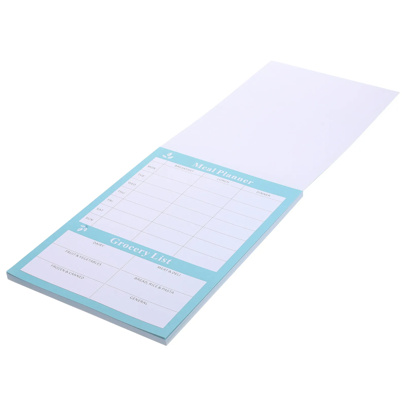 

1 Diet Household Tearable Notebook for Food Weekly Menu Planner Meal Tracker Grocery List Calendar Fitness Journal Kitchen