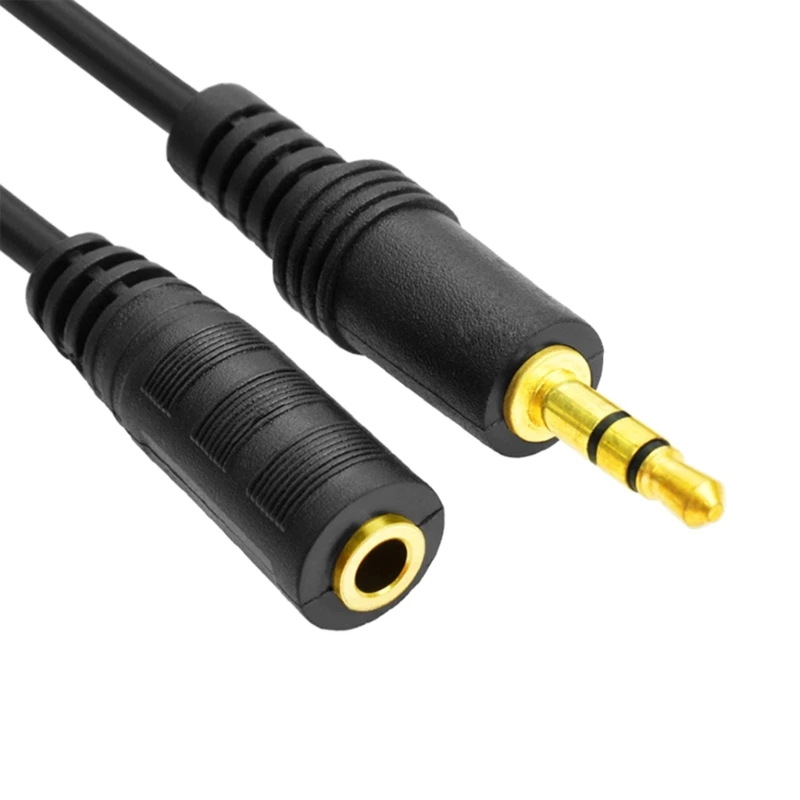 3.5mm Male to Female Extender Cord Headphone Cable Audios Stereo Auxiliary Cable for PC 3.5mm Male to 3.5mm Female Cord