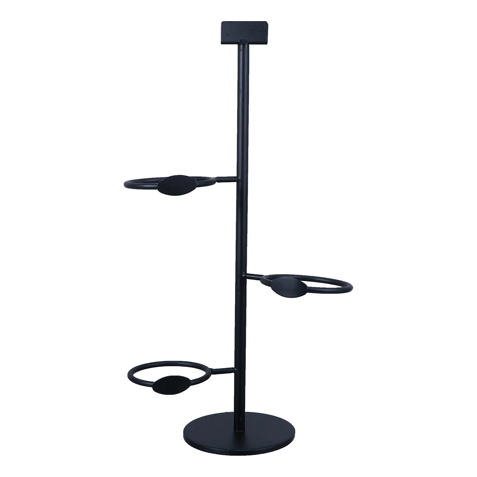 

Wall Mounted Rack Coffee Cup Holder Metal St for Disposable Disposable Cup Holder Cups Black Iron Storage Display