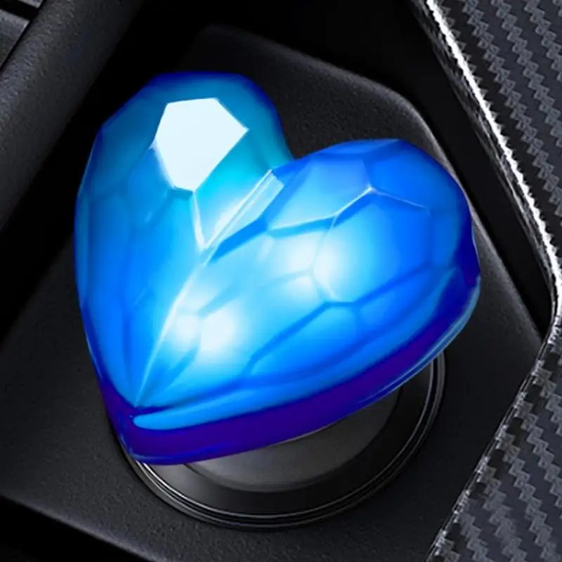 Ambient Lighting Car Interior Heart Car Lights Interior Ambient Lighting Decor Color Changing Atmosphere Lamp Romantic Lighting