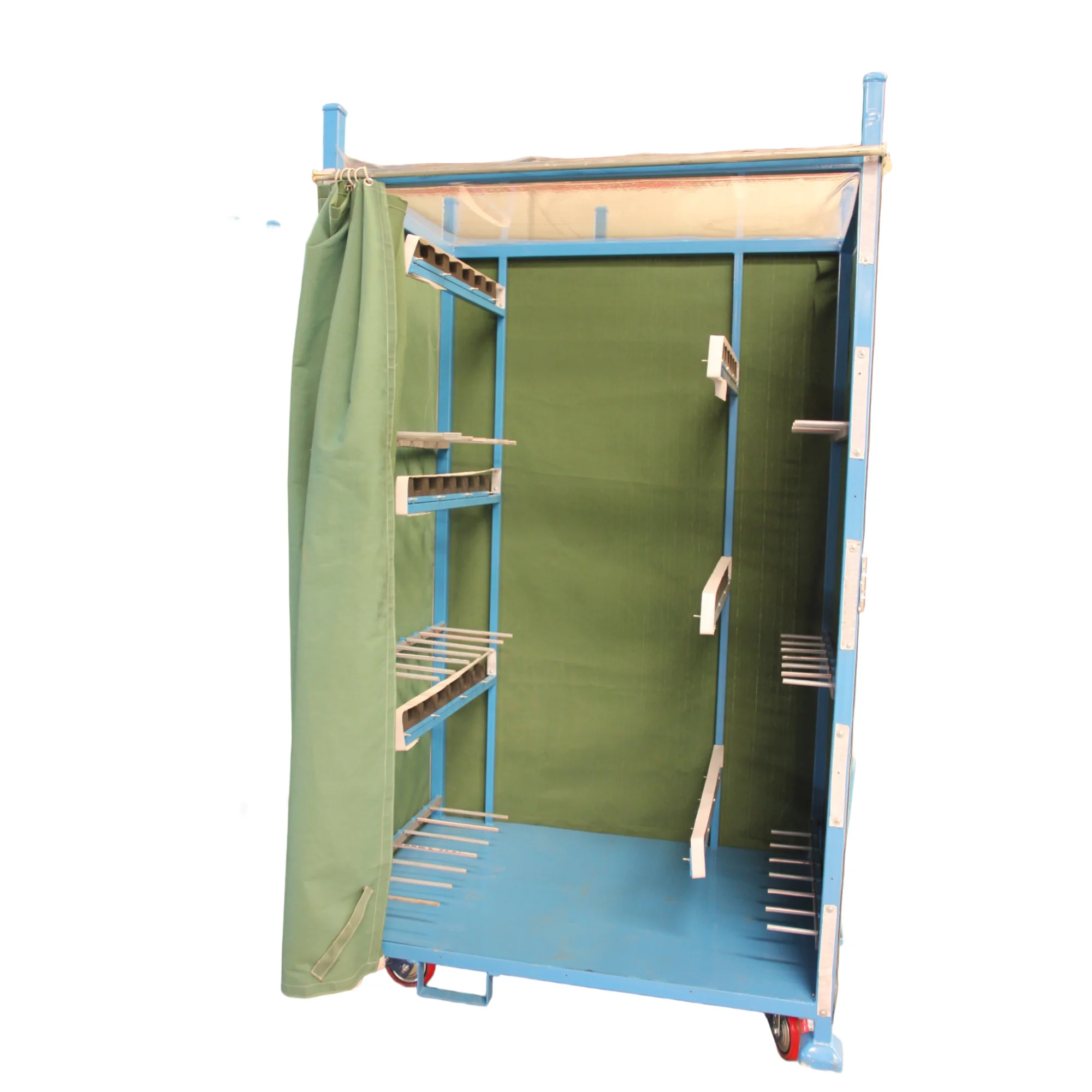 

Auto Part Rack Reusable Car Door Window Frame Bodyside Storage Transport Steel Q235+EVA Power Coated 500-2000kg Capacity