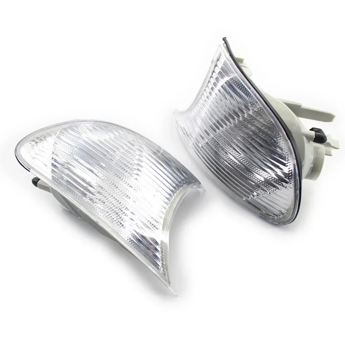 Left Right Turn Signal Blinker Side Corner Light Lamp Front Fog Light For BMW E46 2-Door 1998-2001 63126904299 63126904300