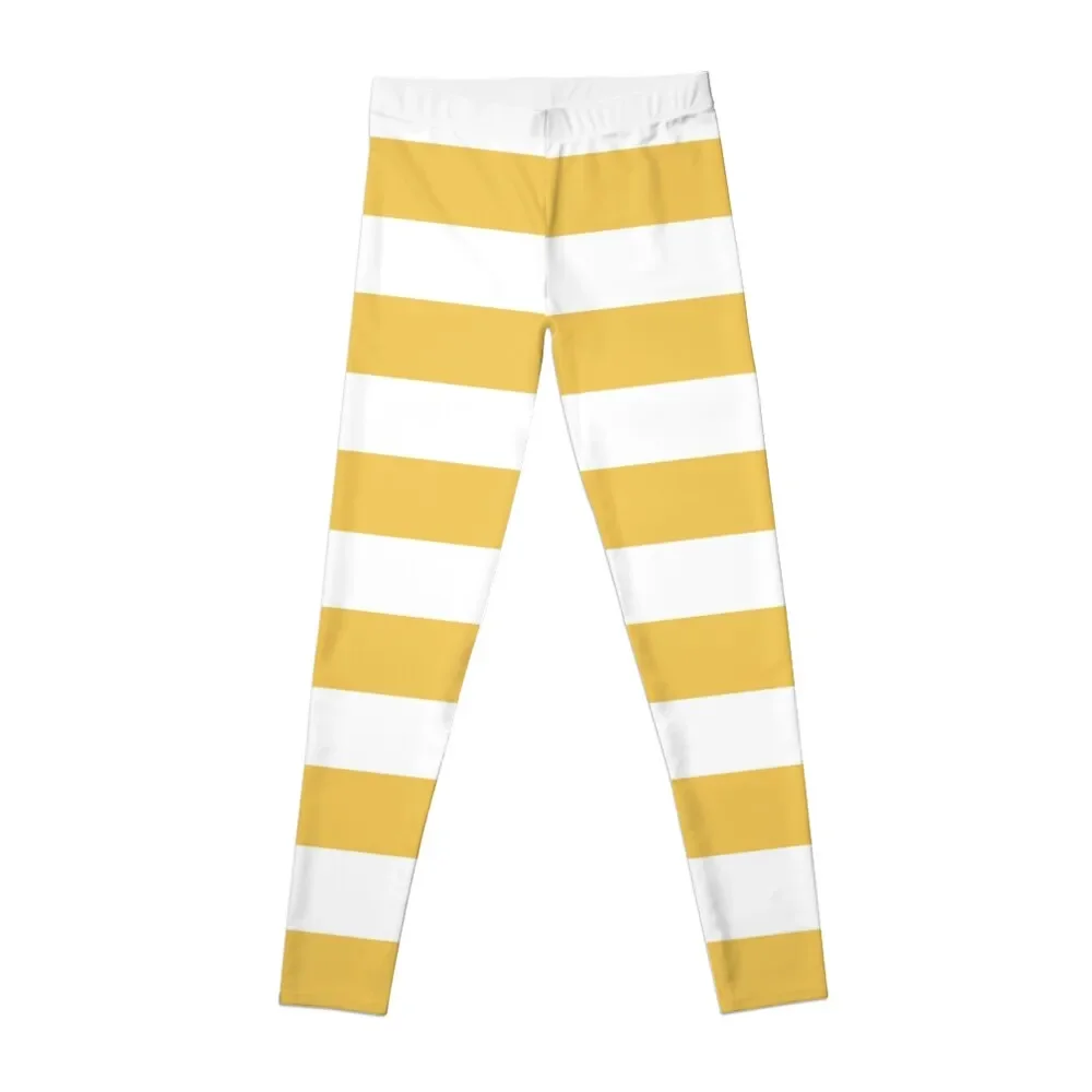 

Yellow Stripes Leggings Legging sport Sports pants woman Women's sports for fitness Womens Leggings