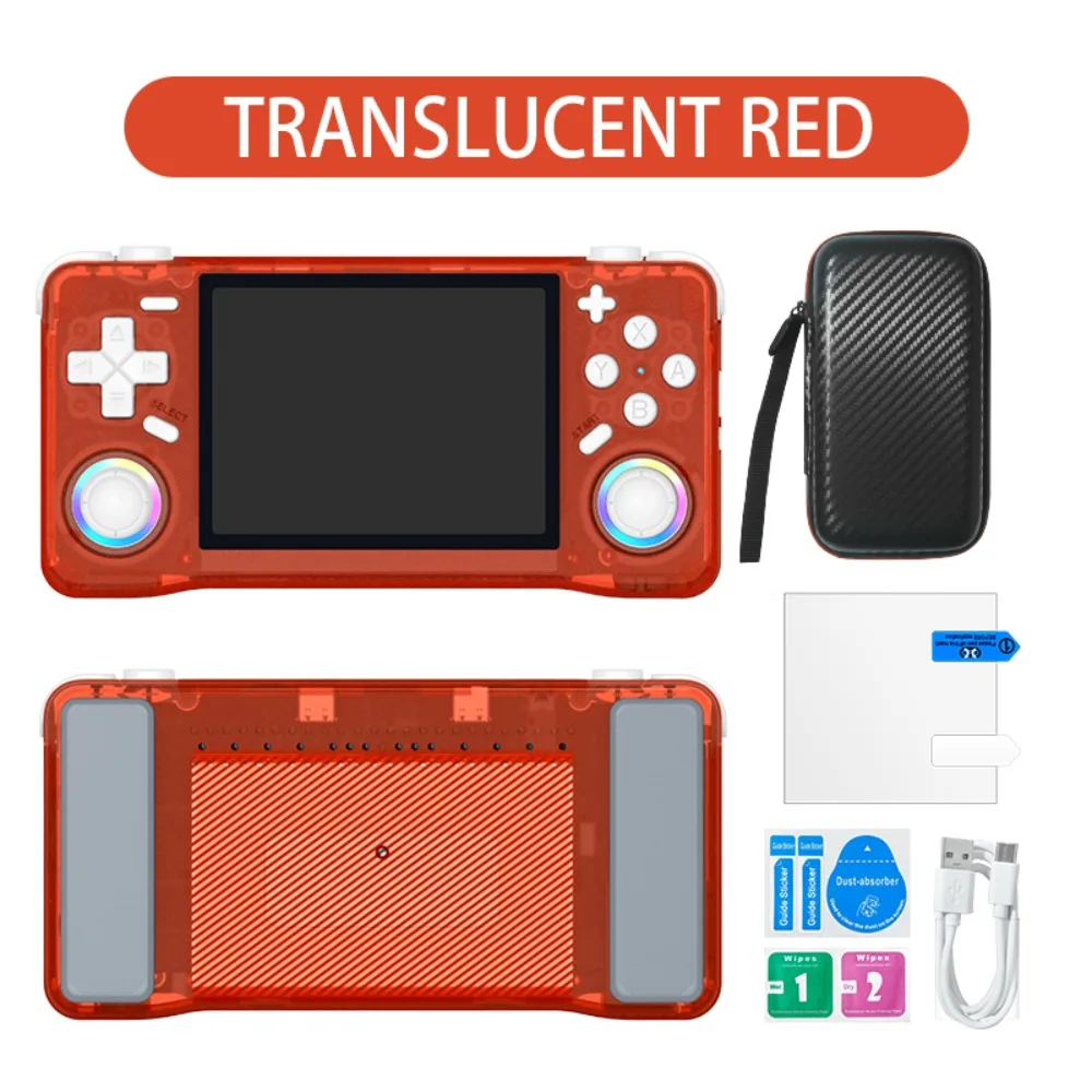 

XF35H Портативная игровая консоль с открытым исходным кодом, двойной джойстик, 3,5-дюймовый игровой автомат с iPS-экраном, 4000 мАч, поддержка TF-карты