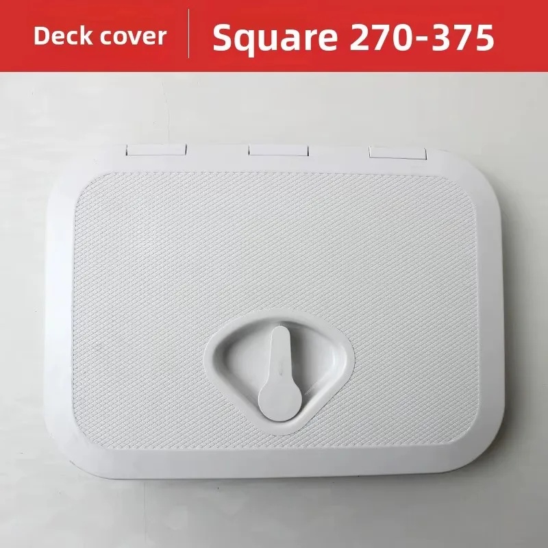 Marine Deck Hatch Manhole Cover Fiberglass Boat Porthole Crate Lid Storage Box Cover for Yachts 270375