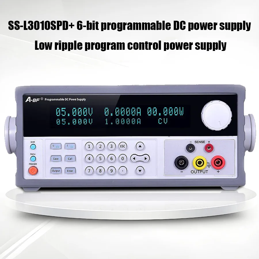 A-BF Hoge Precisie Programmeerbare Dc Voeding Zes Lage Rimpel Programma Controle Voeding 30v150v10a