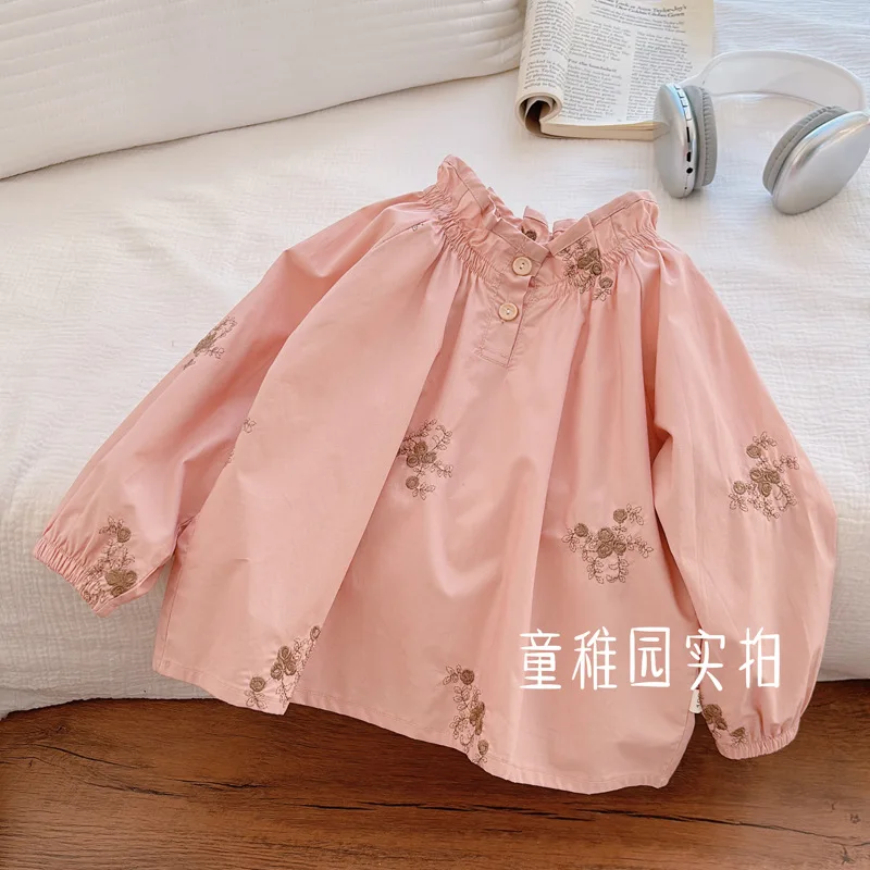 

2-7T spring autumn children kids boys fashion cute Embroidery full sleeve coat