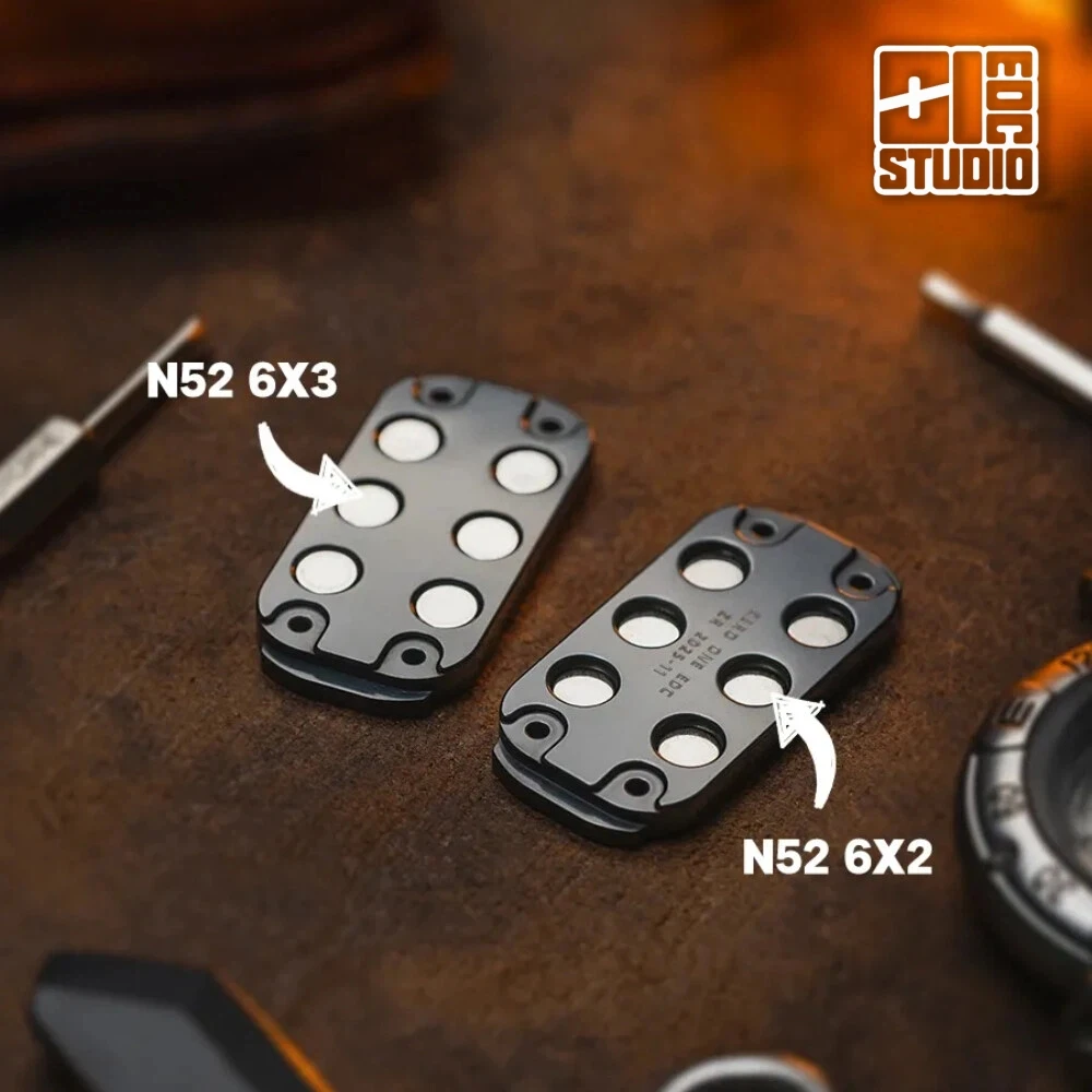 

Магнитный фиджет-слайдер 01EDC Unlimited Inner Liner Pushing Slider из циркония, лимитированная серия, 99 оригинальных дизайнов