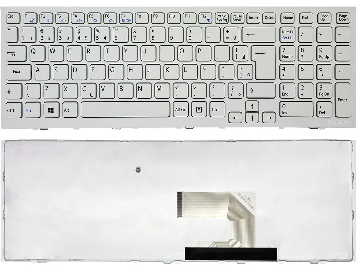 Teclado Compatível Notebook Sony Vaio Pcg-71914l Vpc-eh3dgx Vpc-eh3hfx Vpceh10eb Vpceh30eb Vpceh40eb Vpc-eh2afx Vpc-eh15fx