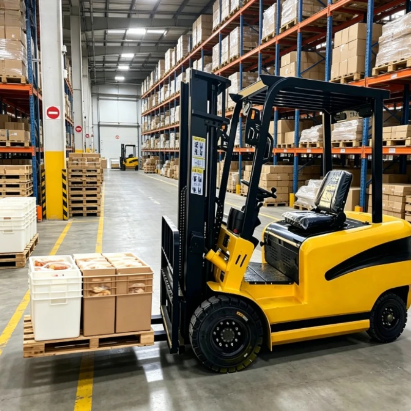 1.5/3/3.5/4 Ton Outdoor Rainproof Electric Forklift Sealed Control Box Covered Storage Yard Goods Piling Transport Truck