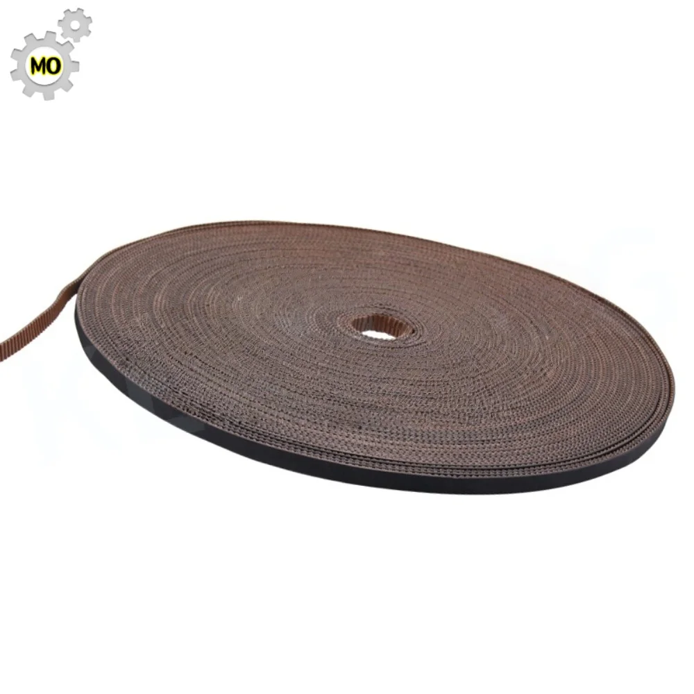 RF 2GT Open Belt  Dust Proof Belt Width 5 6 9 10 12 15mm Length 1m~50m 3D Printer Parts GT2 Open Belt RF Standard Thickness Belt