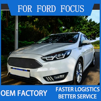 LED Headlights Assembly for Ford Focus 2015 2016 2017 2018 Head light Plug and Play with LED DRL Turning Projector Head lights