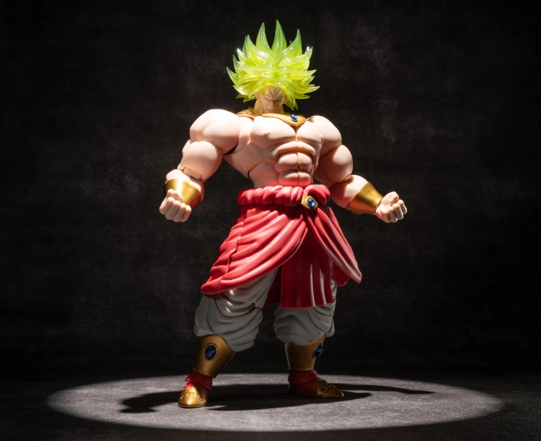 MP Studio Dragon Ball Broly Accessories Fit Kong Studio Out Of Control War God Broly Heads Kit Accessories Action Figures Anime view 3