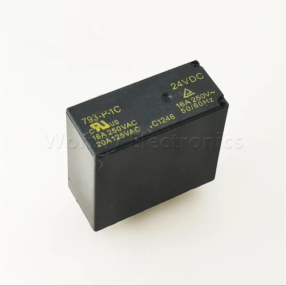 Free  shipping  10pcs/lot    793-P-1C 8-pin 16A  12V 24V  relay DIP8