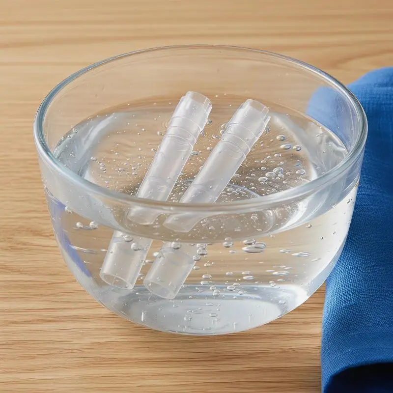 10PCS Cold Resistant Food Grade Silicone Sippy Cup Straws Reusable Replacement for Winter Insulated Drink Cups