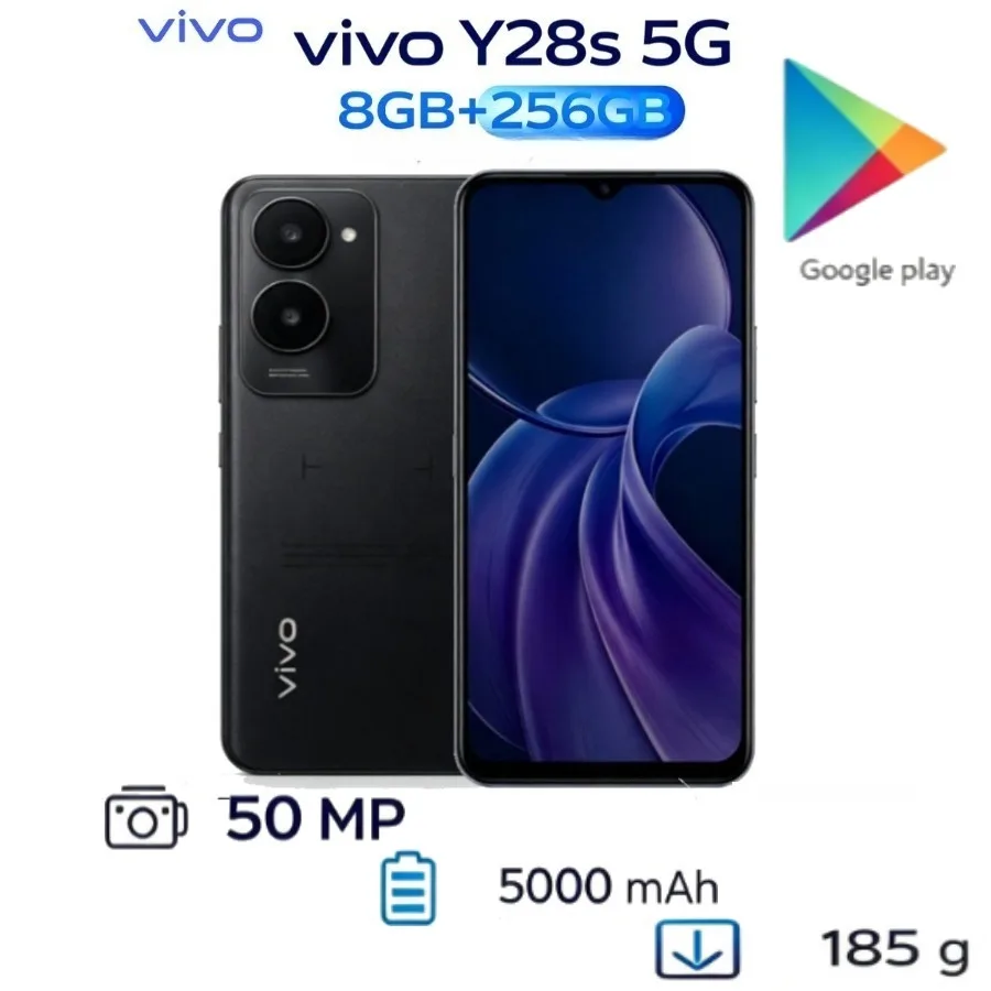 Vivo Y28s 5G Smartphone 8GB+256GB, 6.56