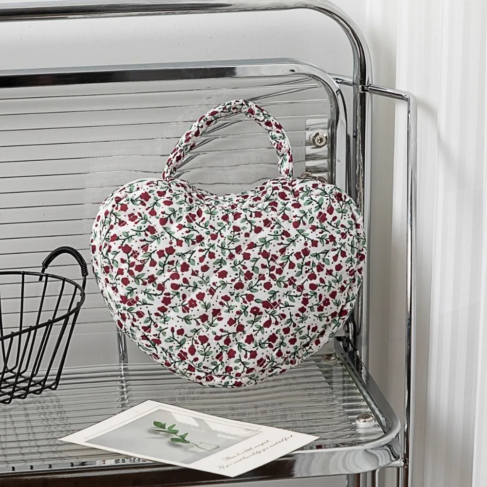 

Fashion Polyester Floral Cosmetic Bag Large Capacity Portable Storage Handbag Zipper Closure Travel Toiletry Bags Travel