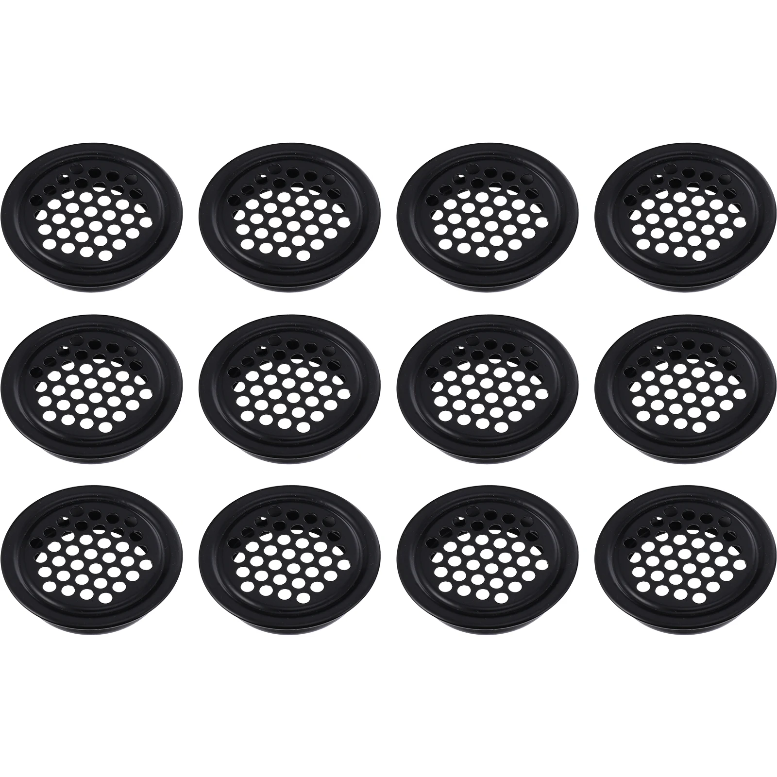 

20 Pcs Ventilation Mesh Cover Air Vents Louver Screen Stainless Steel Furniture Heat Dissipation Preventing Foreign Matter