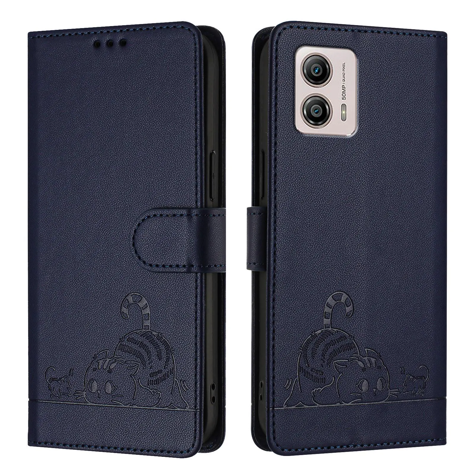 

Flip Wallet With Card Slot Kickstand Magnetic Leather Case For Motorola Moto G55 G35 G15 G73 G53 G72 G32 G22 G71 G51 G31 G30