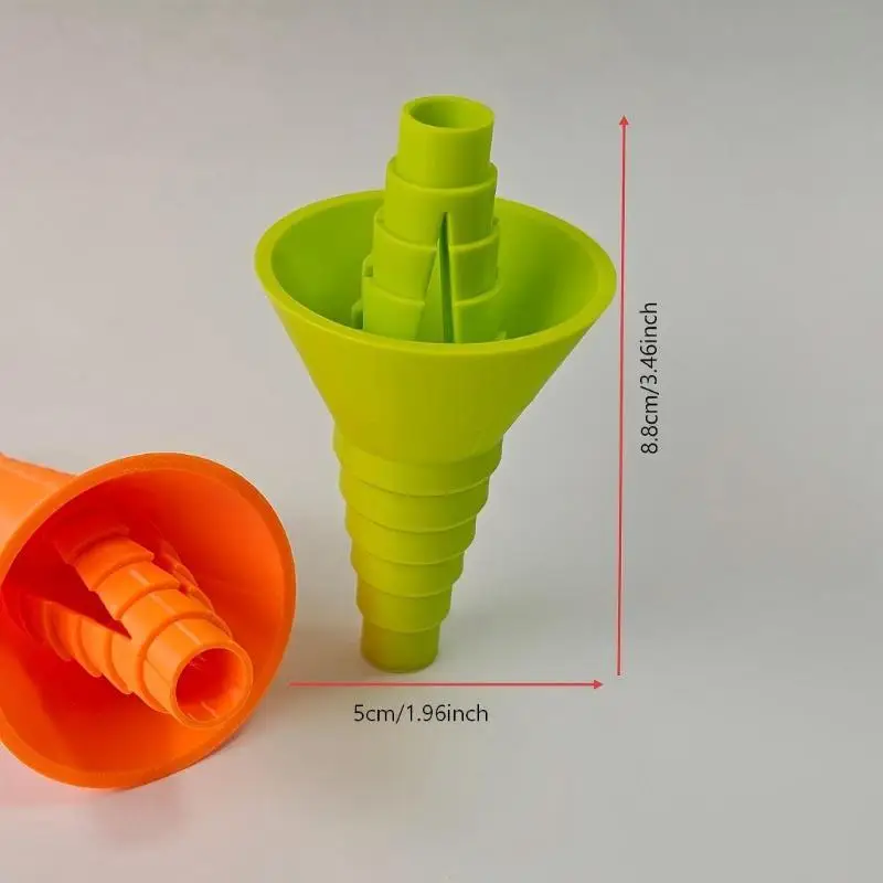 Universal Bottle Emptying Kit - Reusable Liquid Transfer Connector With No Waste Funnel Adapter, Compatible With Soap, Shampoo