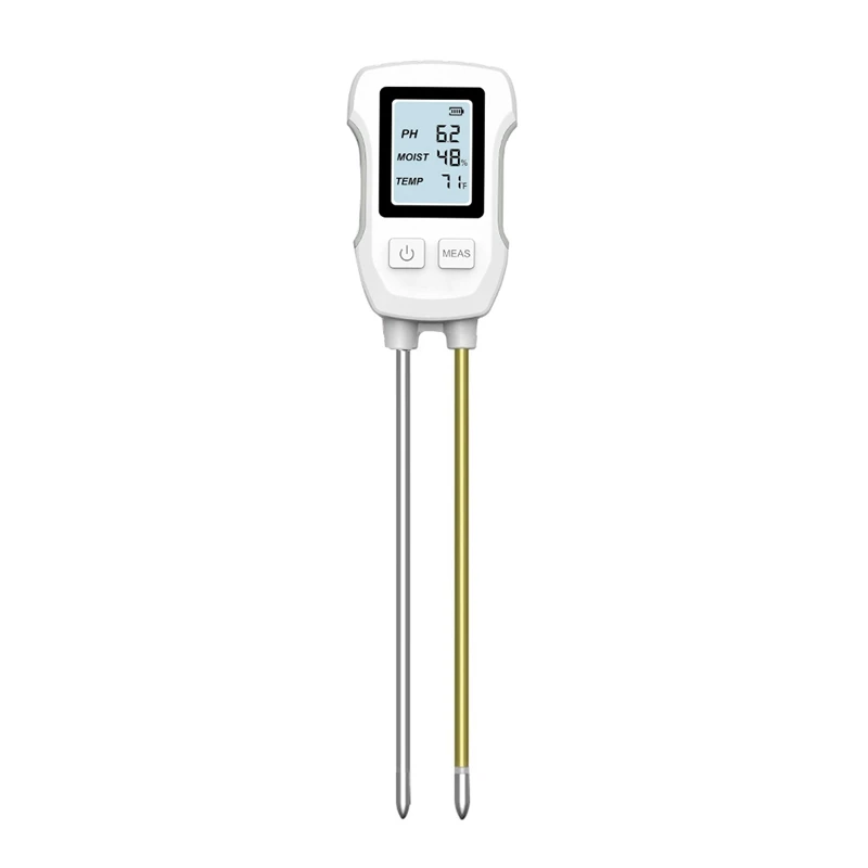 3 in 1 Soil Moisture Meter, Digital Plant Moisture Meter for Temperature/Soil Moisture/PH Meter, Soil Test Meter-FS view 3