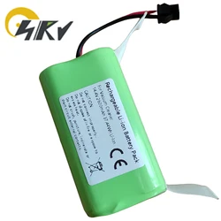 2600mAh Li-ion Replacement Battery for Eufy RoboVac 11 11S 30 15C 15T 12 35C Goovi F007C D380 Amarey A800 Coredy R300 R500+