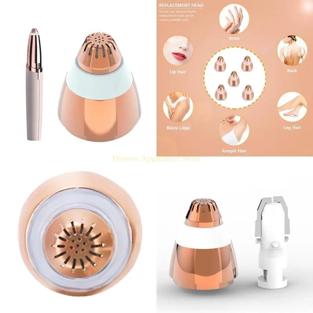 D0AB 4 упаковка для удаления волос. Замена бровей для лучшего триммера для бровей для бровей для головы безболезненно замены для