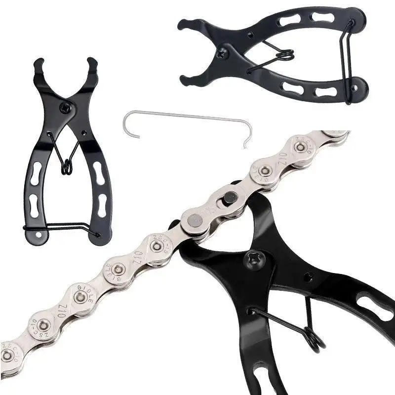 Bicycle Link Chain Buckle Pliers Road Bike Quick Release Remover Repair Tool With Chain Hook