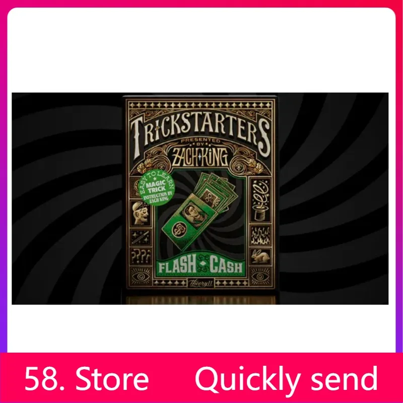 

TrickStarters Flash Cash by Zach King Magic tricks ( 58 Store Download )