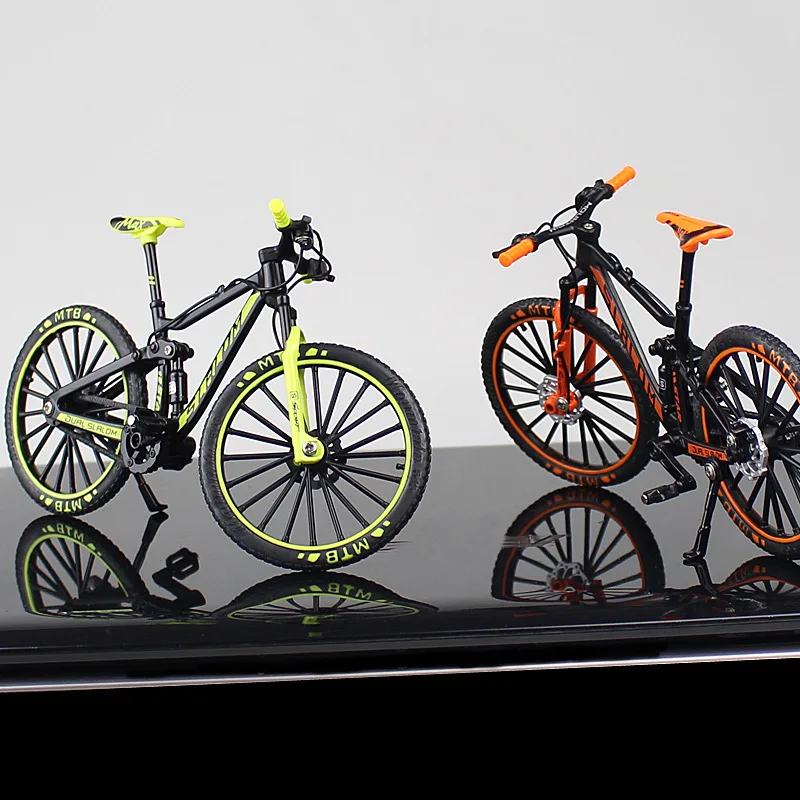 1:10 Scale Mini Alloy Bicycle Diecast Model Mountain Miniature Metal Bike Racing Toy Simulation Collection Toys for boys