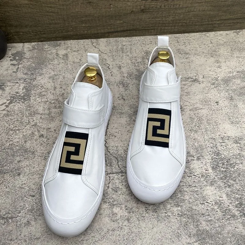 

high quality breathable canvas shoes for man black and white checked loafers skateboard shoes designer casual sneaker