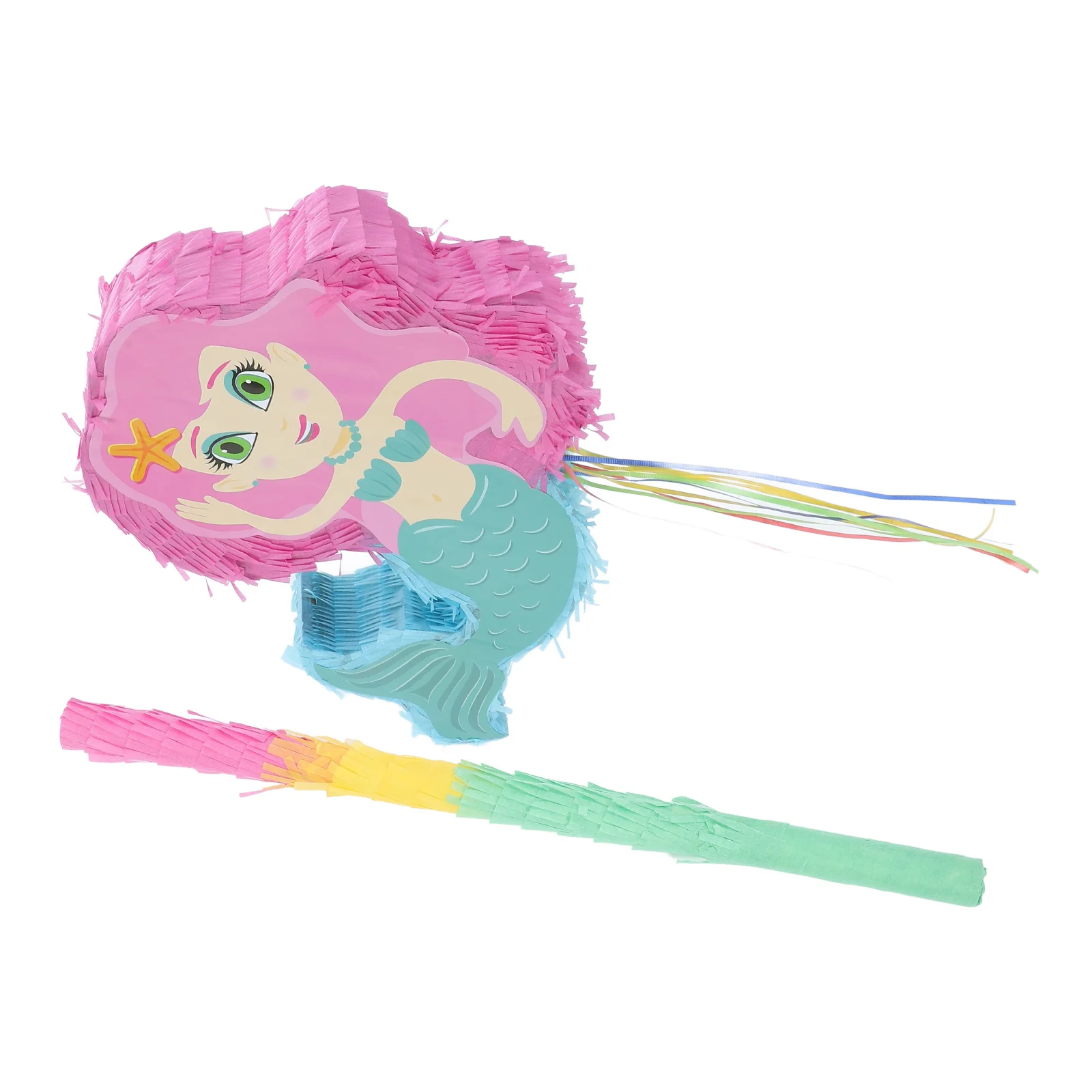 

Mermaid Pinata Birthday Decorations for Girls Little Balloons Dinosaur Cake Pool Party Supplies Theme Design Longlasting Events