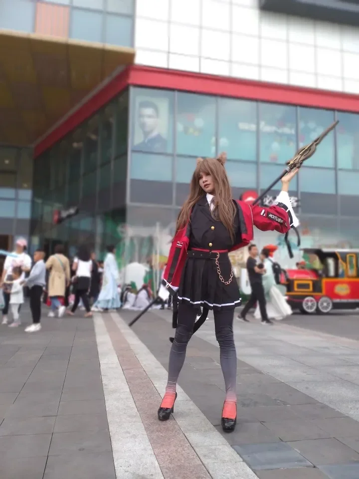 [Funny] 170cm Cosplay Anime Game Arknights skyfire weapon Sword model Costume party show gift toy