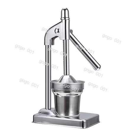 Stainless Steel Manual Juicer Household Orange Juice Lemon Fruit Handmade Pomegranate Juice Press Commercial