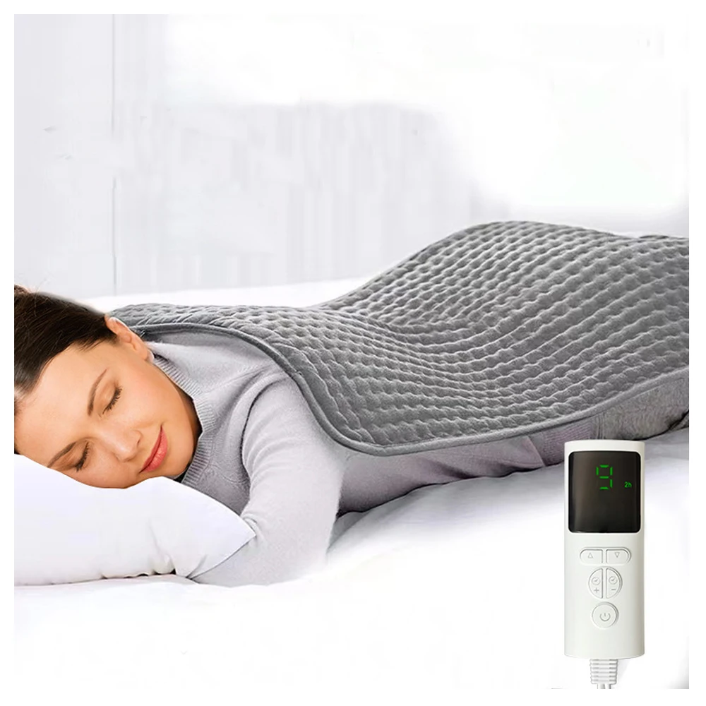 Physiotherapy Therapy Pad Electric Blanket 9 temperature settings and 4 timings heat blanket For Shoulder Neck Back Pain Relief