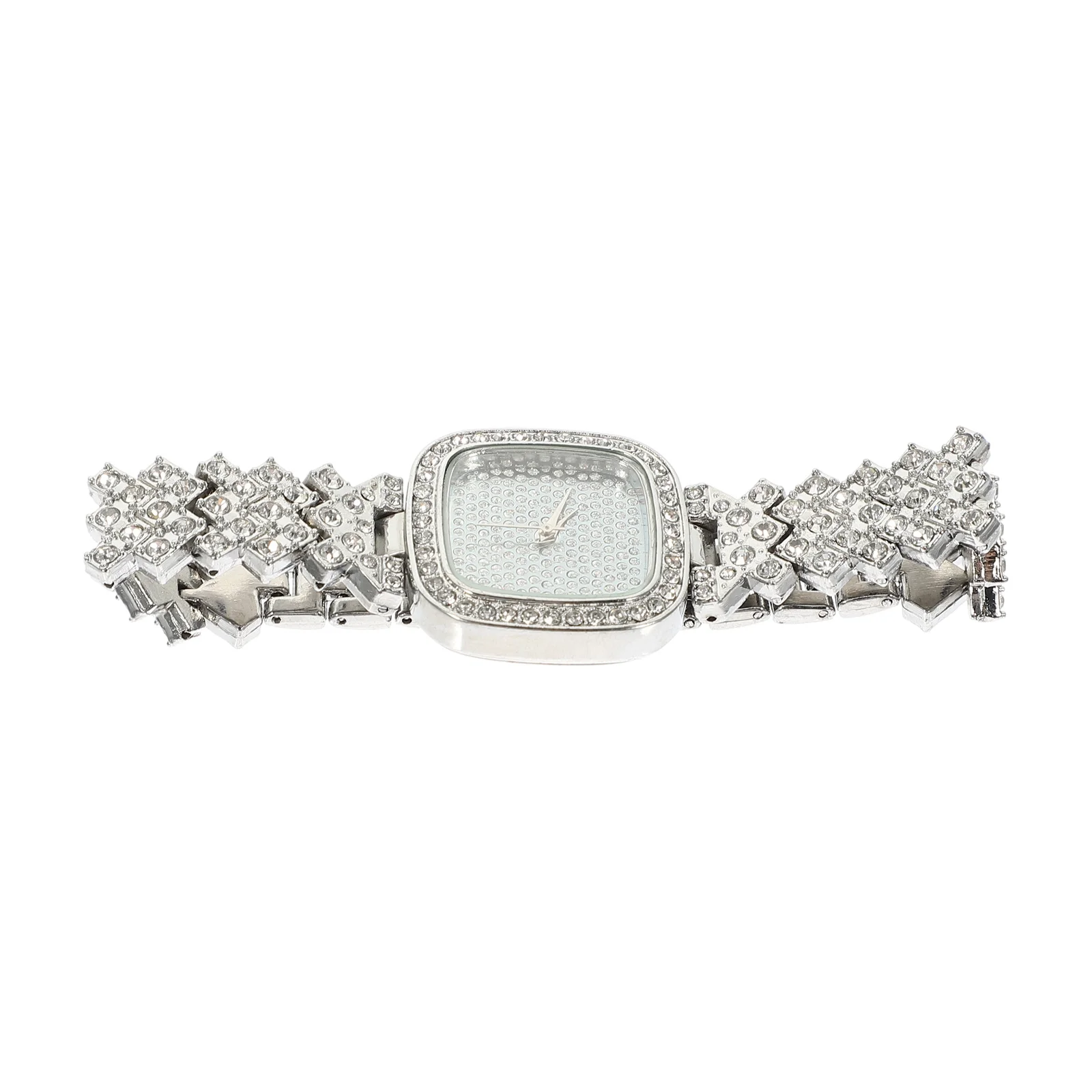

Delicate Rhinestone Women Watch Stainless Steel Strap Precise Movement for Daily Wear Gift for Her Exquisite Design