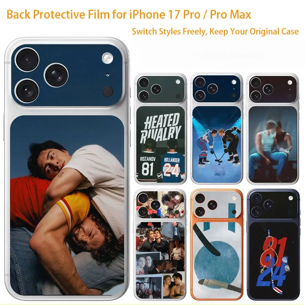 

H-Heated R-Rivalry 3D Full Body Skin Decal for iPhone 17/Pro/Pro Max Color Rear Protective Sticker