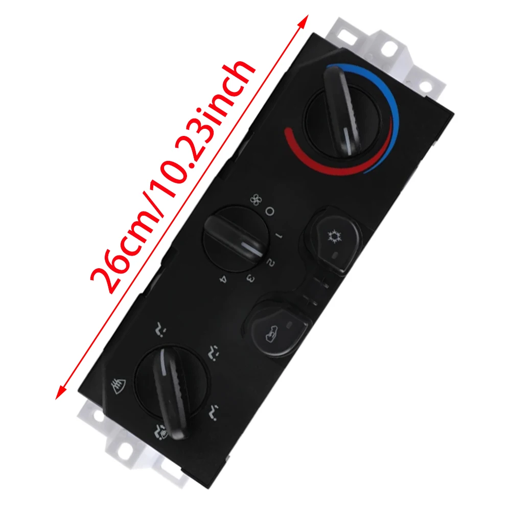 1pc 25841856 A/C Heater Climate Control Panel Module for Isuzu i-280 with RPO Code C60 (Manual Air Conditioning) 2004-2012