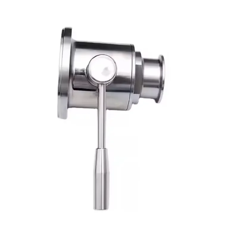Direct Sells Sanitary Stainless Steel DN100 Tri Clamp Tank Bottom Ball Valve