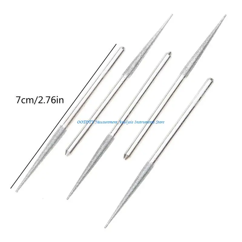 367D Diamond Grinding Rods 3mm Shank Bur Bit Needle Grinding Carving Tool Grinding