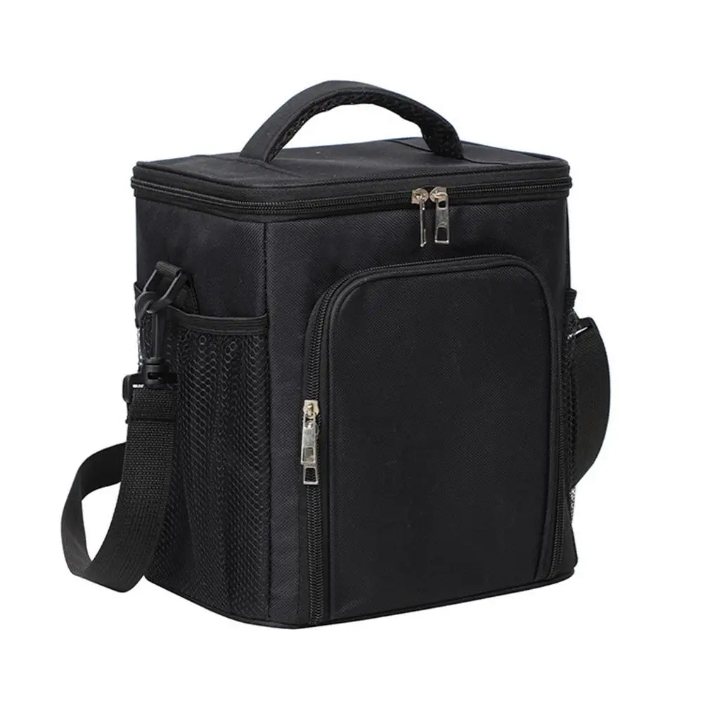 Cooler Bag Large Capacity Crosbody Lunch Bags Thermal Insulation Picnic Food Bags Outdoor Storage Bag