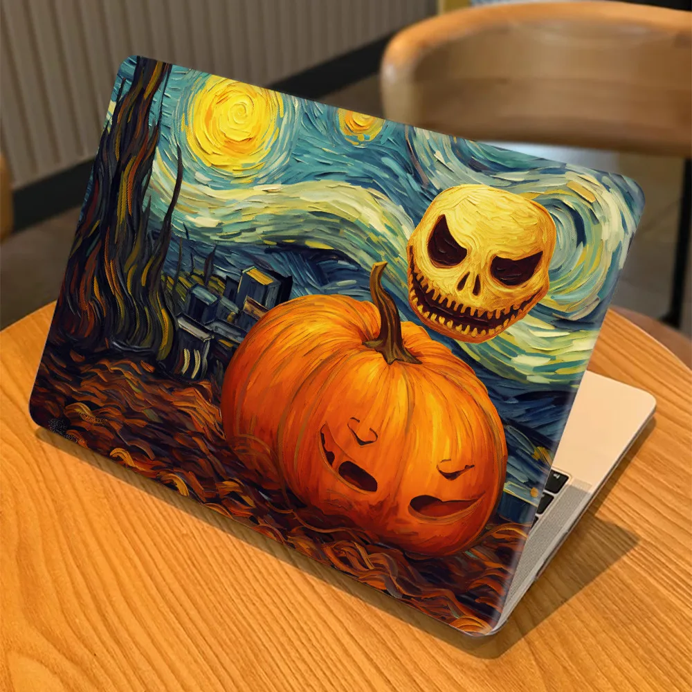 Halloween Starry Sky Map Laptop Case for MacBook Air 13 M4 2025 Case M4 13.6 Funda for MacBook Air 13 15 2024 pro 14 16 M1 Case